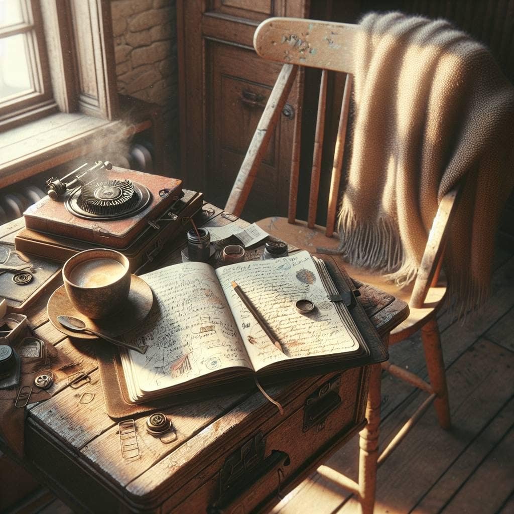 How Scribbling Saved My Sanity scene
