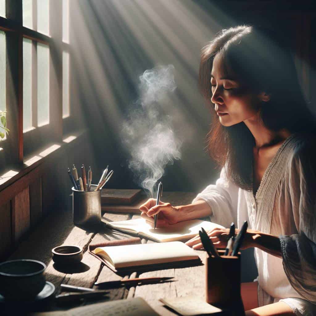 featured the benefits of journaling for mental clarity