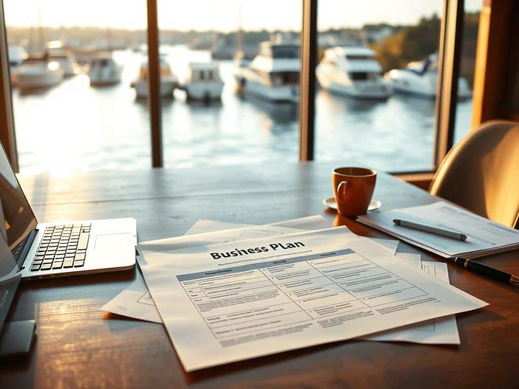 marine service business plan