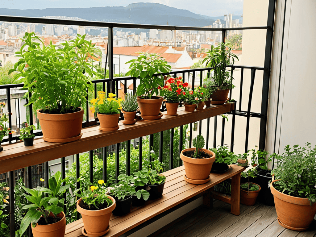 A Guide to Creating a Thriving Container Garden on a Small Balcony