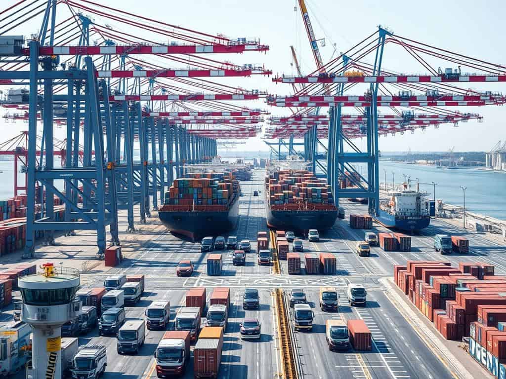 operational efficiency in maritime logistics