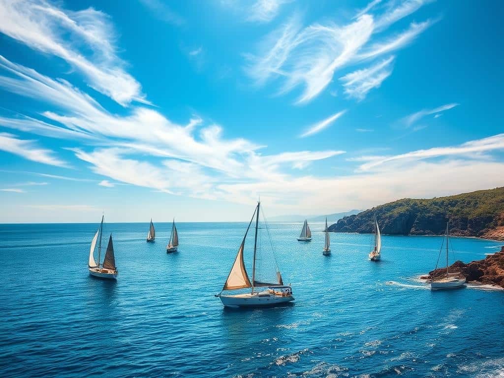 sailing seasons Mediterranean