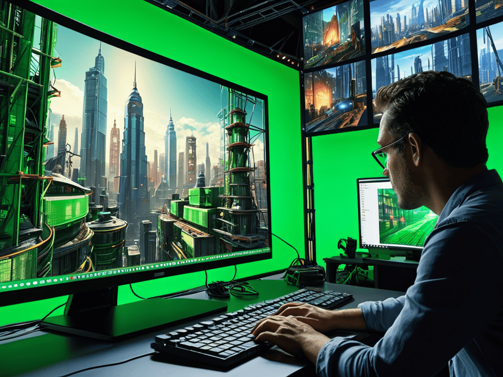 CGI digital film effects