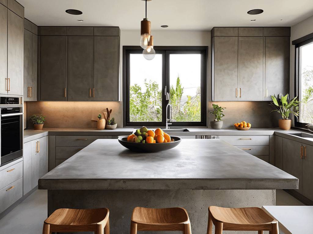 Transforming Spaces With Concrete Countertop Overlay