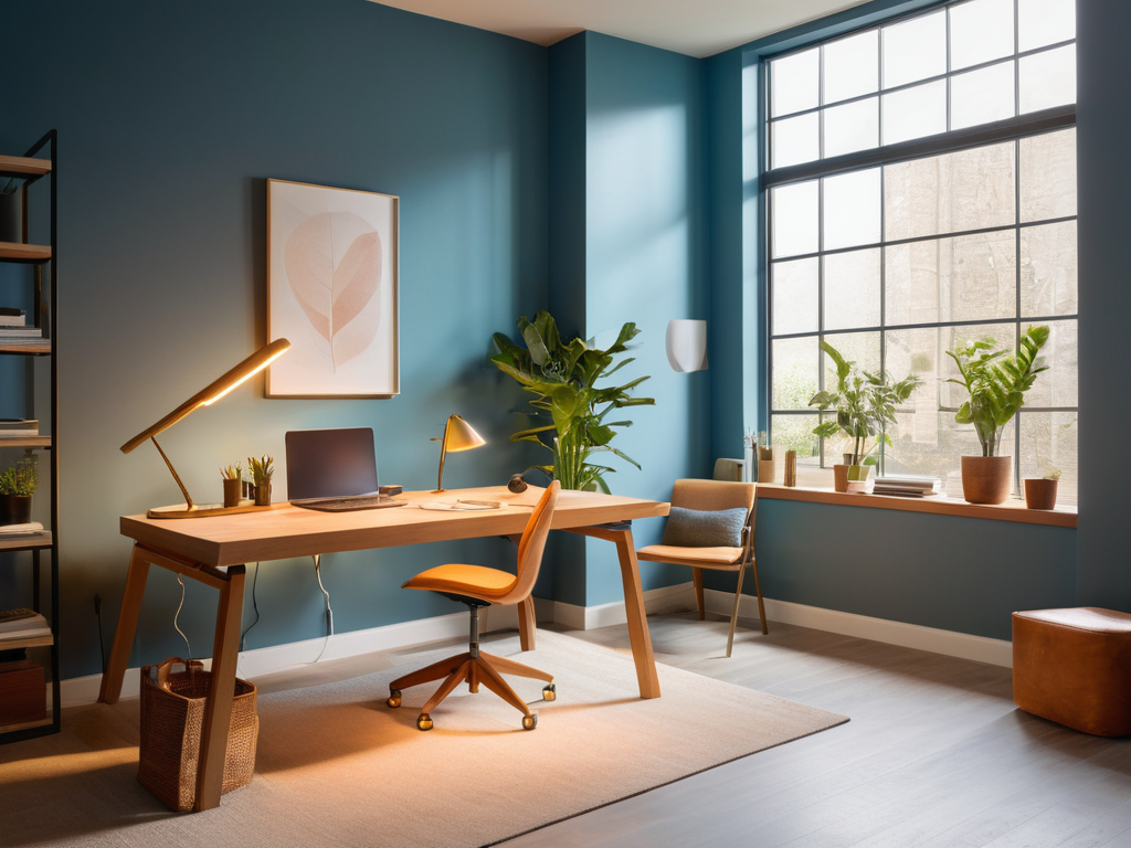 Smart Lighting Productivity Boost