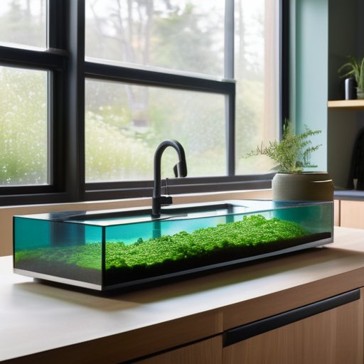 Algae-Powered-Air-Purifiers-Green-Tech-Transforming-Indoor-Breathing sleek countertop bioreactor
