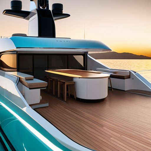 Wrapping It All Up: microLED yacht deck