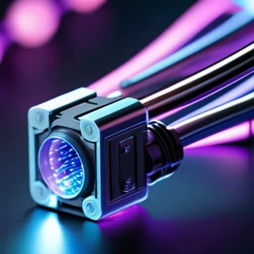 Setting up Quantum Key Distribution (QKD) nodes.