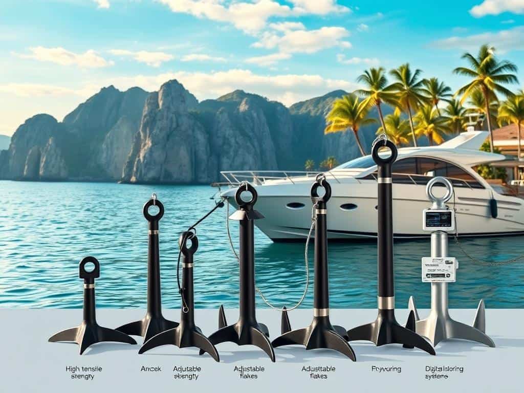 Safe mooring benefits with smart anchors